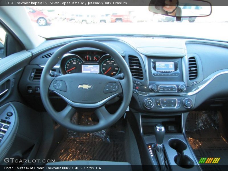 Silver Topaz Metallic / Jet Black/Dark Titanium 2014 Chevrolet Impala LS