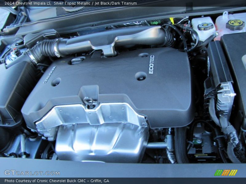 Silver Topaz Metallic / Jet Black/Dark Titanium 2014 Chevrolet Impala LS