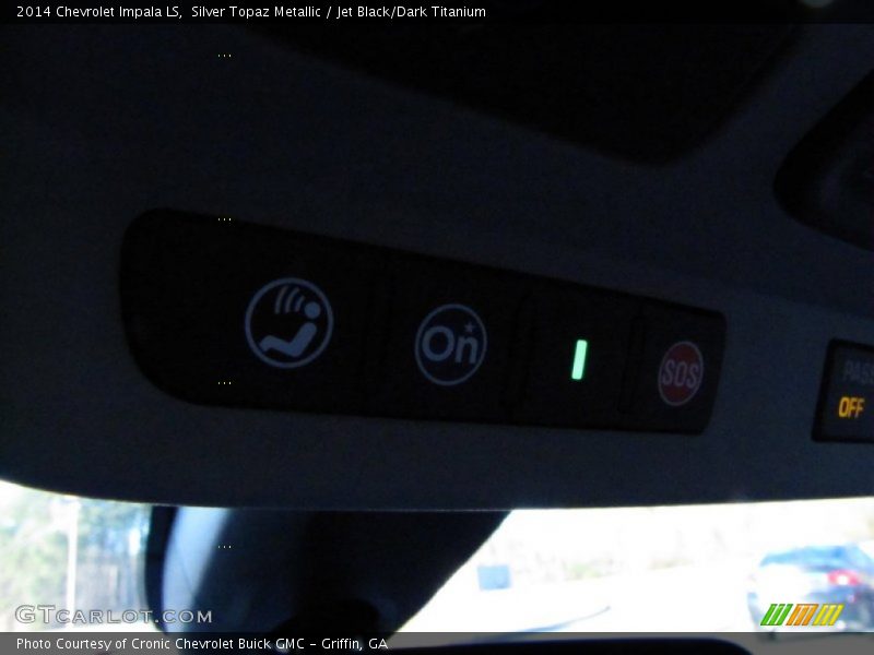 Silver Topaz Metallic / Jet Black/Dark Titanium 2014 Chevrolet Impala LS