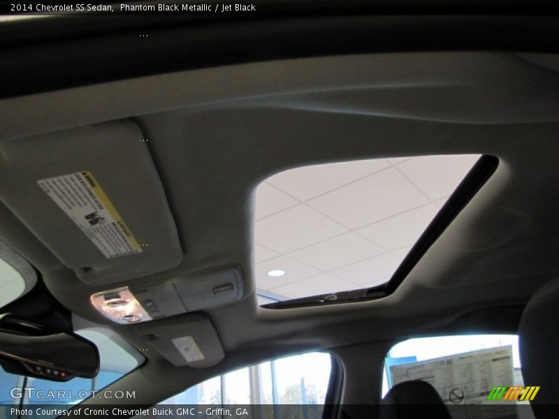Sunroof of 2014 SS Sedan