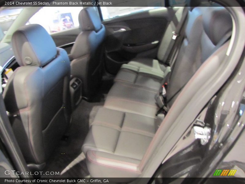 Rear Seat of 2014 SS Sedan