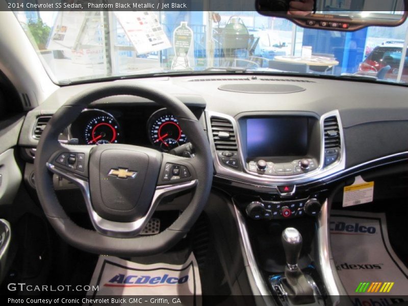 Phantom Black Metallic / Jet Black 2014 Chevrolet SS Sedan