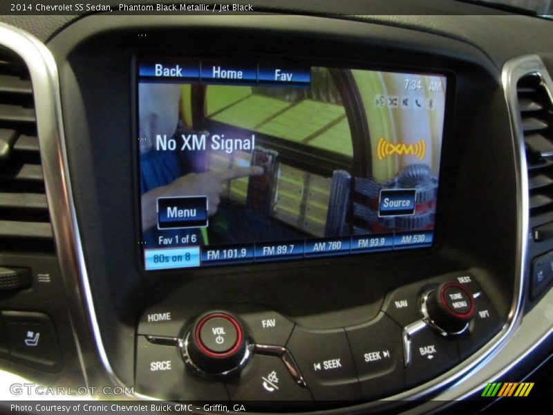 Phantom Black Metallic / Jet Black 2014 Chevrolet SS Sedan