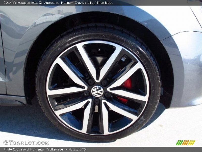 Platinum Gray Metallic / Titan Black 2014 Volkswagen Jetta GLI Autobahn