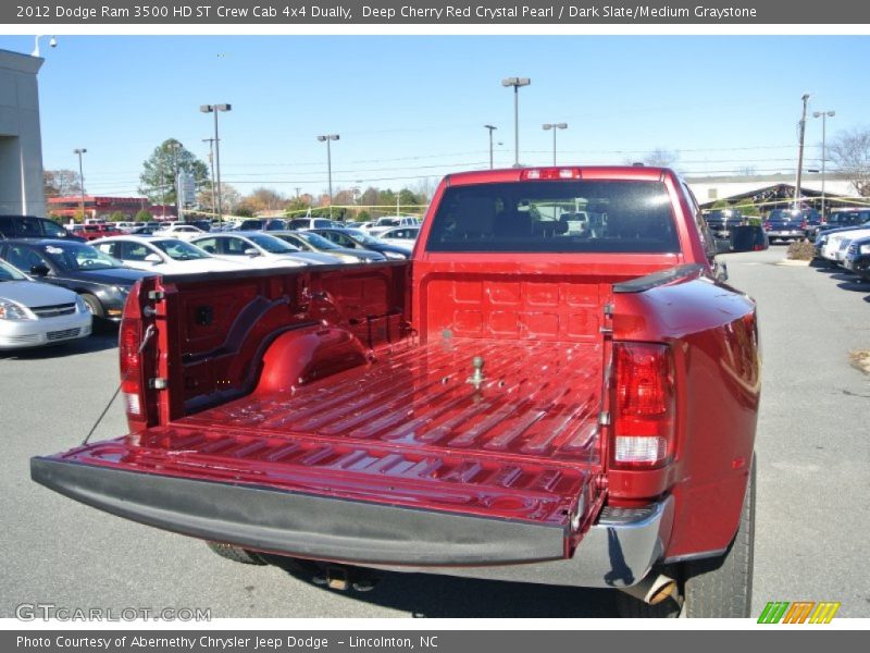 Deep Cherry Red Crystal Pearl / Dark Slate/Medium Graystone 2012 Dodge Ram 3500 HD ST Crew Cab 4x4 Dually