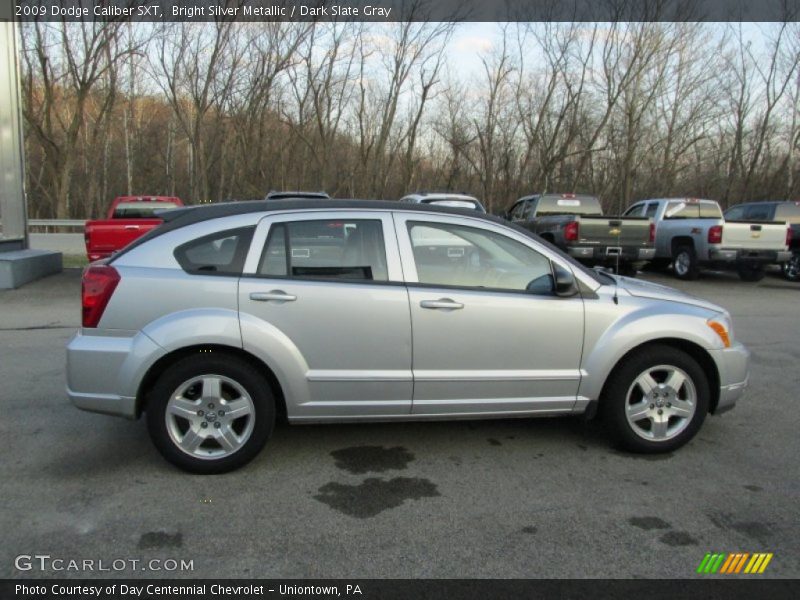 Bright Silver Metallic / Dark Slate Gray 2009 Dodge Caliber SXT