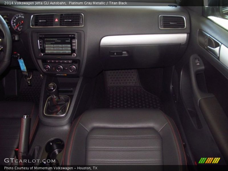 Platinum Gray Metallic / Titan Black 2014 Volkswagen Jetta GLI Autobahn