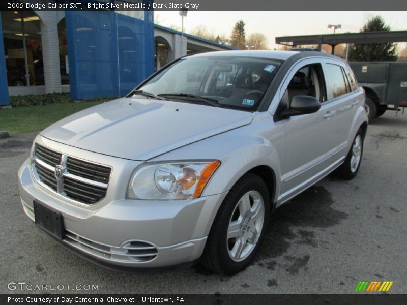Bright Silver Metallic / Dark Slate Gray 2009 Dodge Caliber SXT