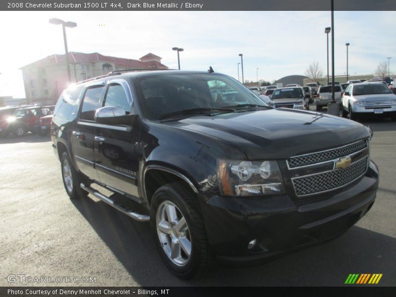 Dark Blue Metallic / Ebony 2008 Chevrolet Suburban 1500 LT 4x4