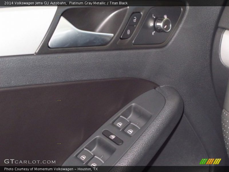 Platinum Gray Metallic / Titan Black 2014 Volkswagen Jetta GLI Autobahn