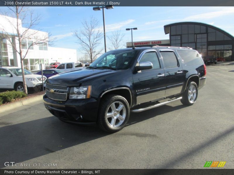 Dark Blue Metallic / Ebony 2008 Chevrolet Suburban 1500 LT 4x4