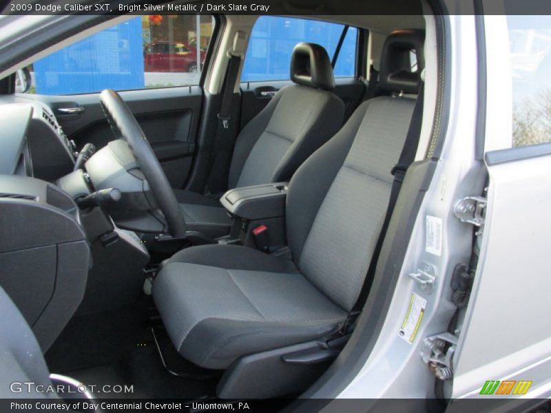 Bright Silver Metallic / Dark Slate Gray 2009 Dodge Caliber SXT