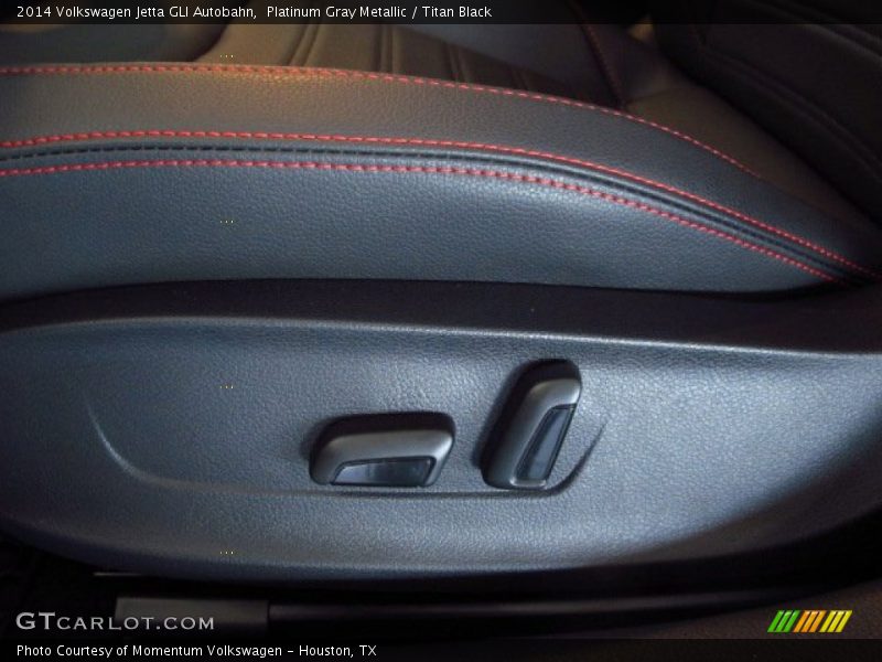 Platinum Gray Metallic / Titan Black 2014 Volkswagen Jetta GLI Autobahn