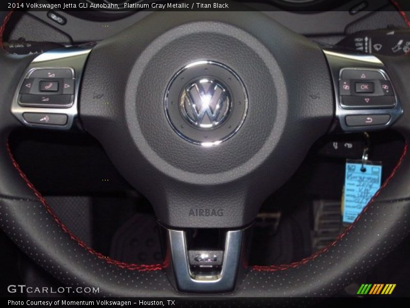 Platinum Gray Metallic / Titan Black 2014 Volkswagen Jetta GLI Autobahn