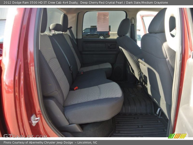 Deep Cherry Red Crystal Pearl / Dark Slate/Medium Graystone 2012 Dodge Ram 3500 HD ST Crew Cab 4x4 Dually