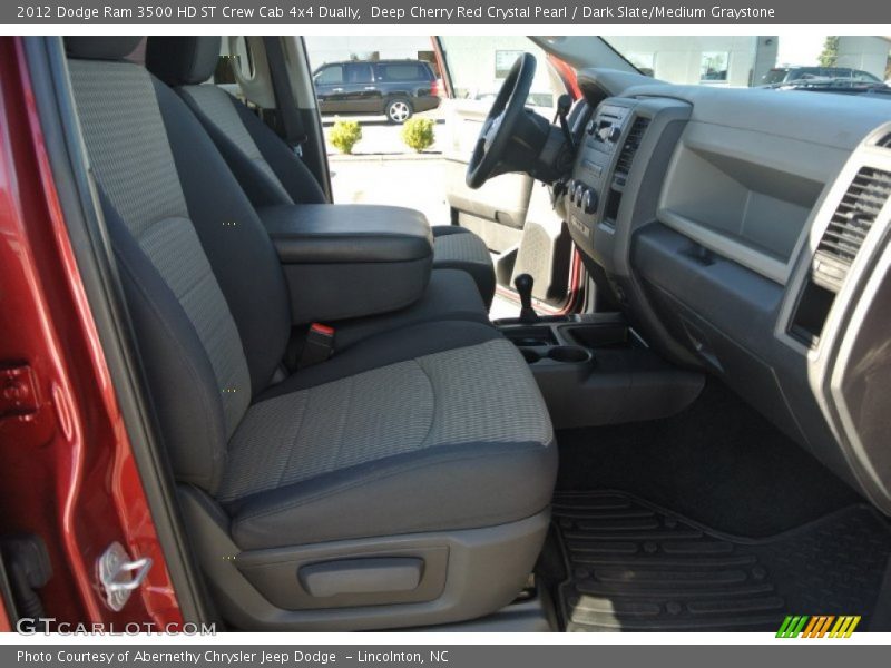 Deep Cherry Red Crystal Pearl / Dark Slate/Medium Graystone 2012 Dodge Ram 3500 HD ST Crew Cab 4x4 Dually