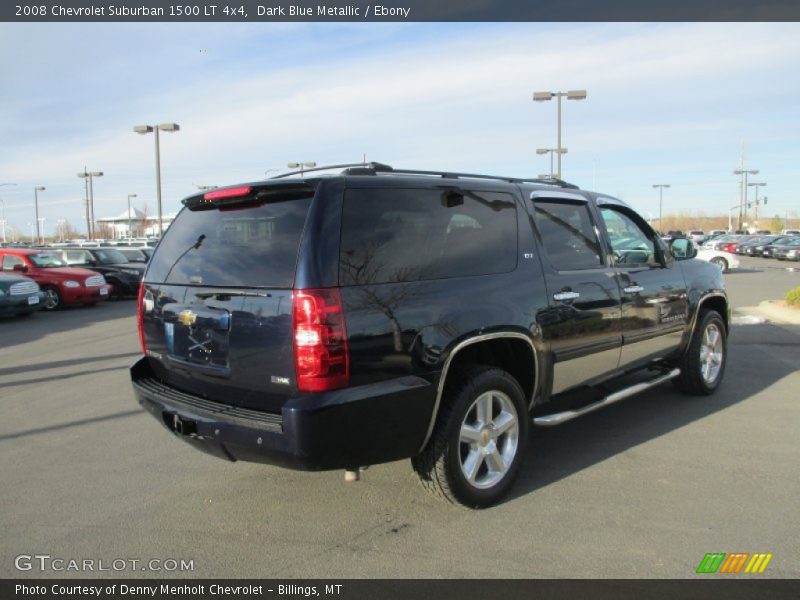 Dark Blue Metallic / Ebony 2008 Chevrolet Suburban 1500 LT 4x4