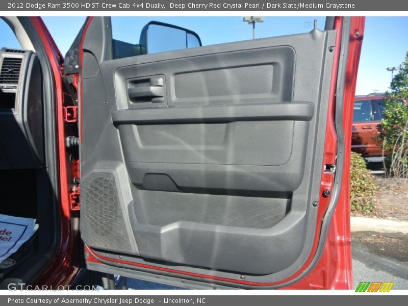 Deep Cherry Red Crystal Pearl / Dark Slate/Medium Graystone 2012 Dodge Ram 3500 HD ST Crew Cab 4x4 Dually