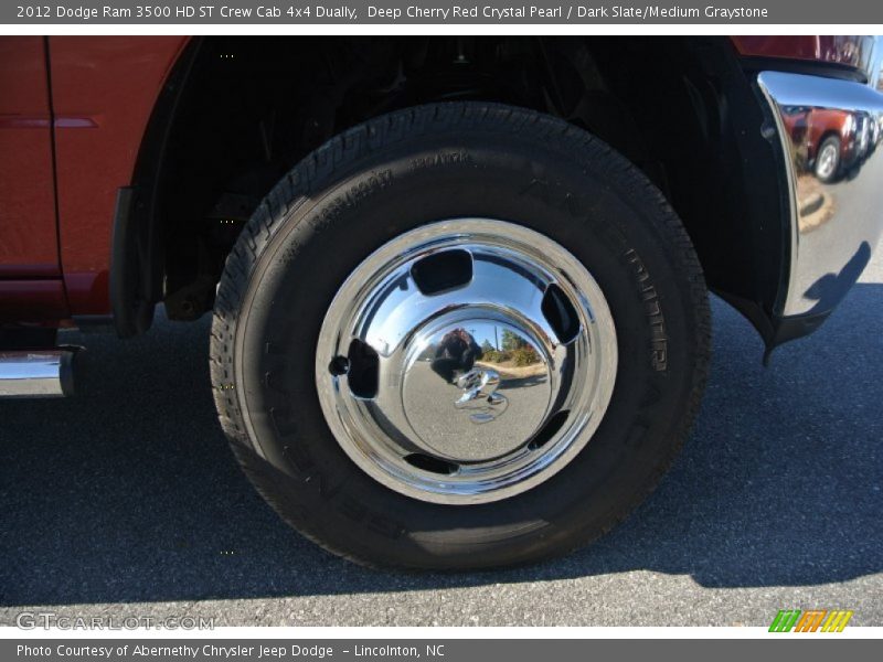 Deep Cherry Red Crystal Pearl / Dark Slate/Medium Graystone 2012 Dodge Ram 3500 HD ST Crew Cab 4x4 Dually
