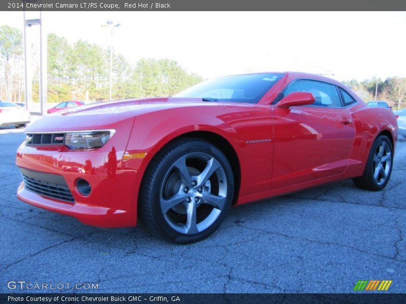 Red Hot / Black 2014 Chevrolet Camaro LT/RS Coupe