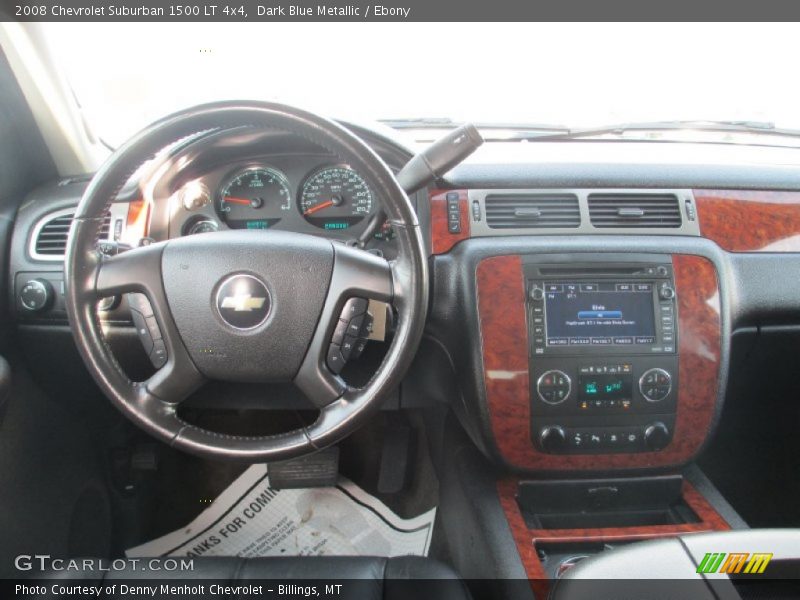 Dark Blue Metallic / Ebony 2008 Chevrolet Suburban 1500 LT 4x4