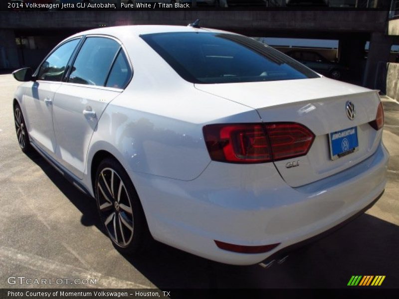 Pure White / Titan Black 2014 Volkswagen Jetta GLI Autobahn
