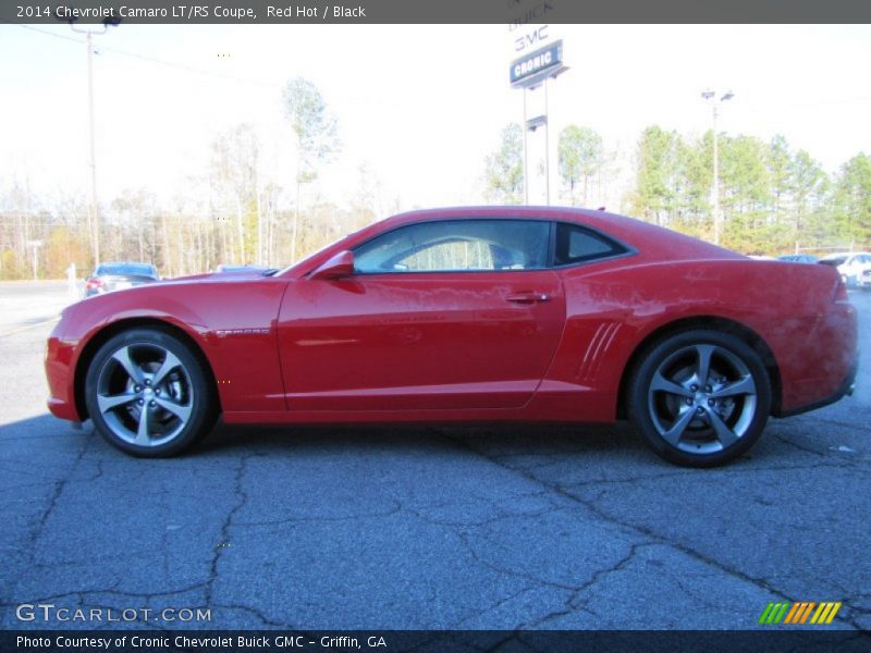 Red Hot / Black 2014 Chevrolet Camaro LT/RS Coupe