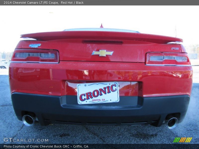 Red Hot / Black 2014 Chevrolet Camaro LT/RS Coupe
