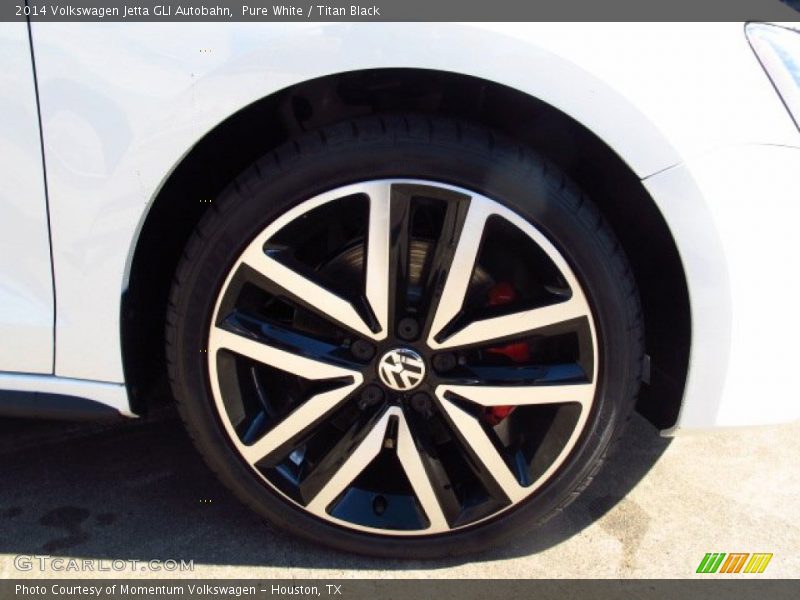 Pure White / Titan Black 2014 Volkswagen Jetta GLI Autobahn