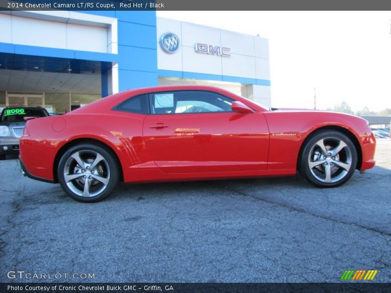 Red Hot / Black 2014 Chevrolet Camaro LT/RS Coupe