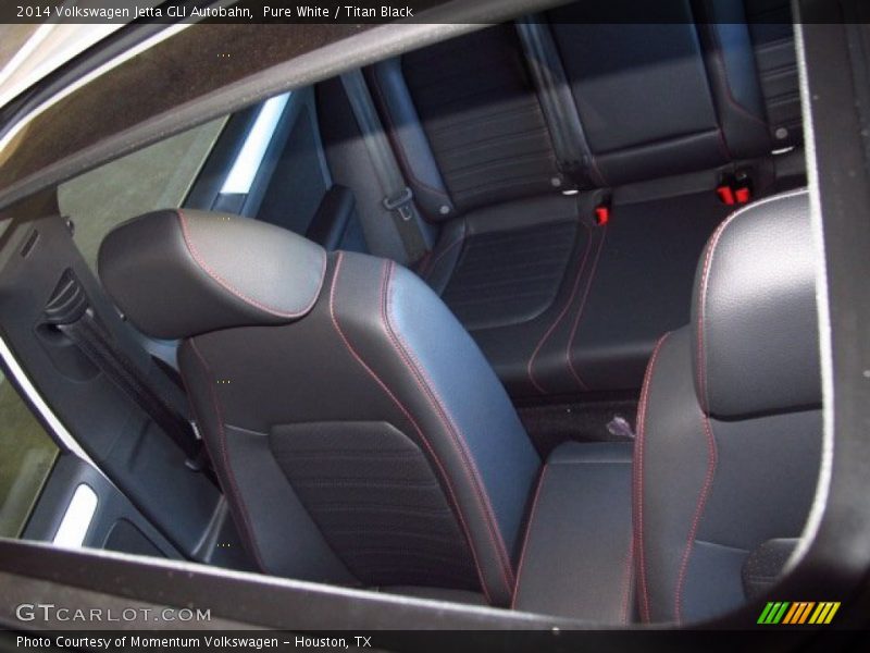 Pure White / Titan Black 2014 Volkswagen Jetta GLI Autobahn
