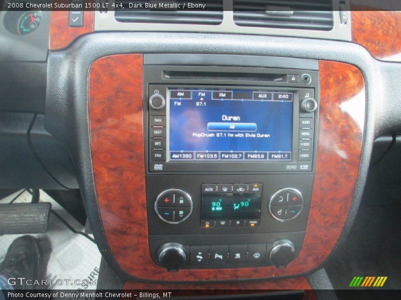 Dark Blue Metallic / Ebony 2008 Chevrolet Suburban 1500 LT 4x4