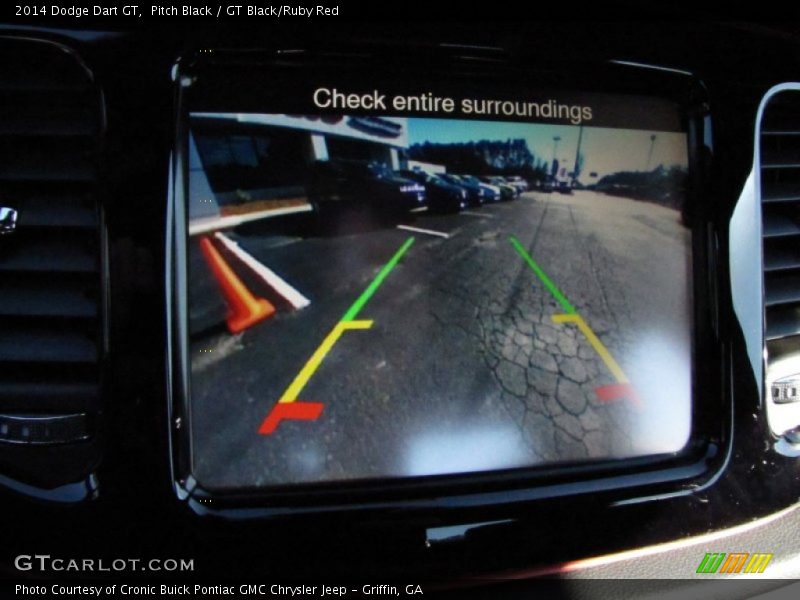 Pitch Black / GT Black/Ruby Red 2014 Dodge Dart GT
