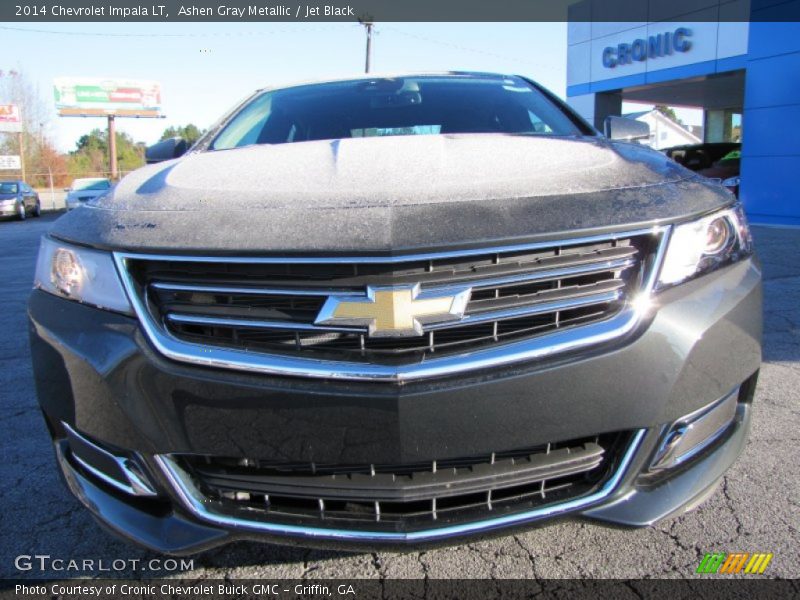 Ashen Gray Metallic / Jet Black 2014 Chevrolet Impala LT