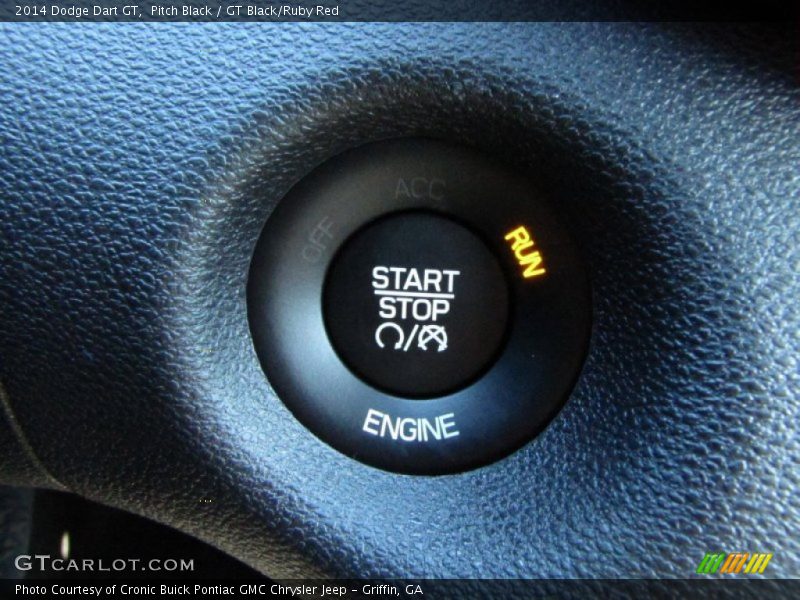 Pitch Black / GT Black/Ruby Red 2014 Dodge Dart GT