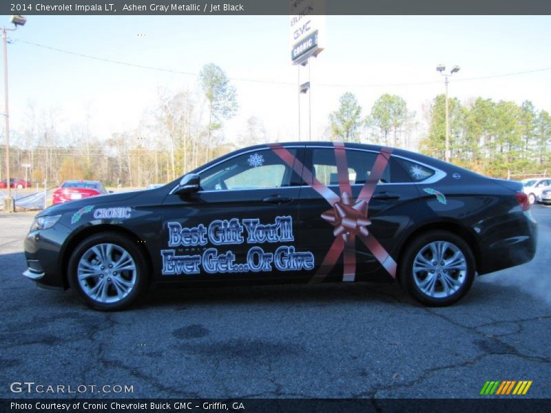 Ashen Gray Metallic / Jet Black 2014 Chevrolet Impala LT