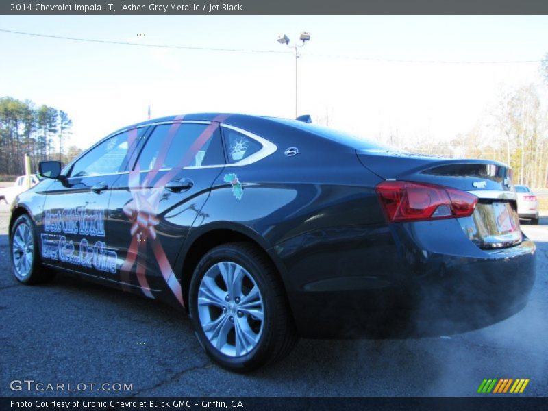Ashen Gray Metallic / Jet Black 2014 Chevrolet Impala LT