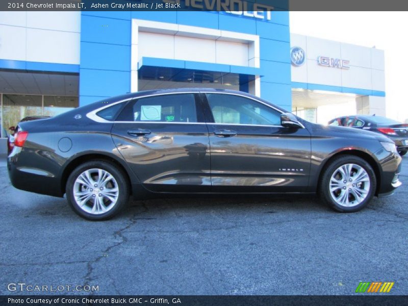 Ashen Gray Metallic / Jet Black 2014 Chevrolet Impala LT
