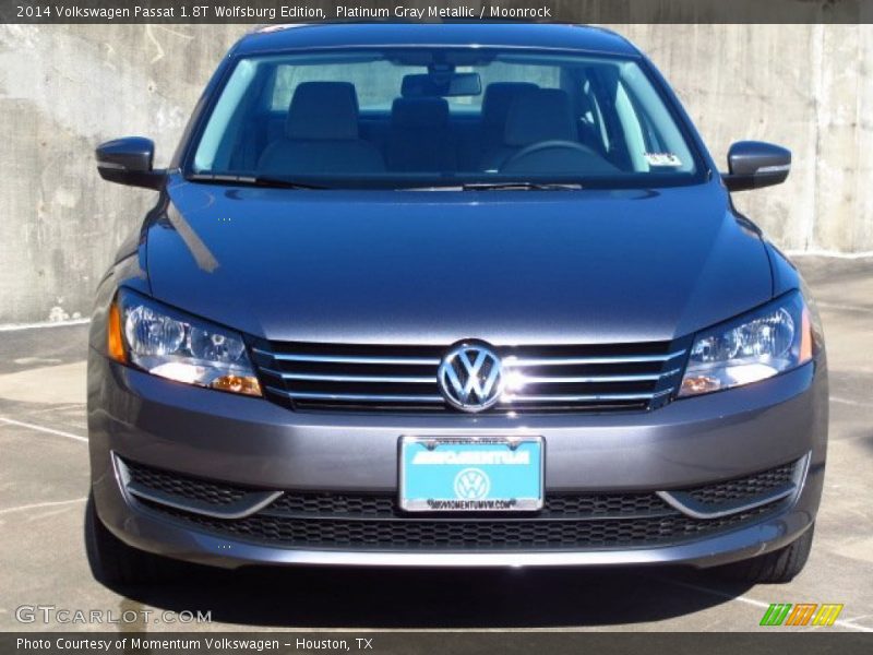 Platinum Gray Metallic / Moonrock 2014 Volkswagen Passat 1.8T Wolfsburg Edition