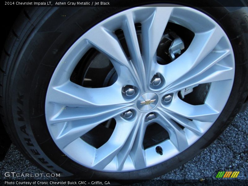 Ashen Gray Metallic / Jet Black 2014 Chevrolet Impala LT