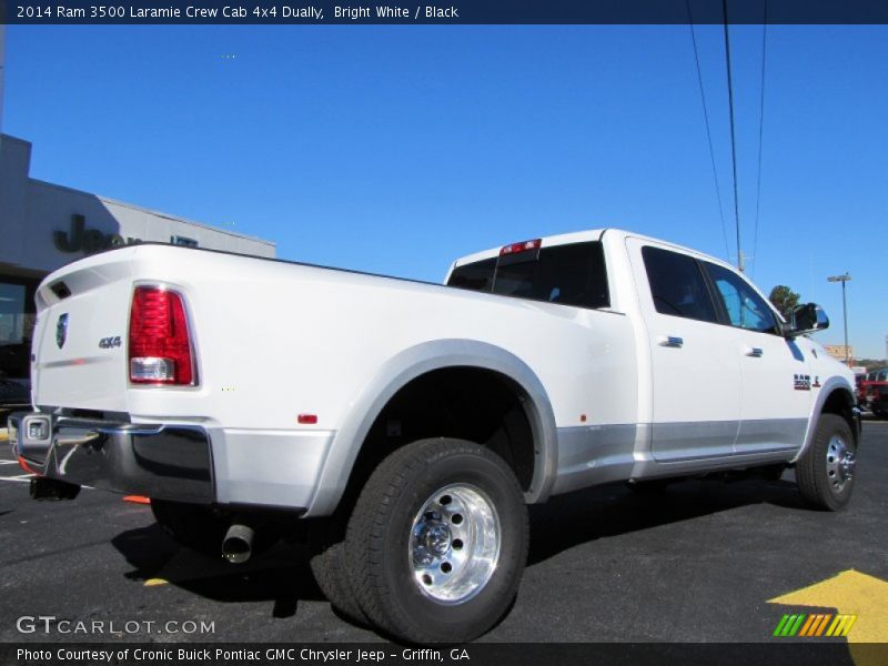  2014 3500 Laramie Crew Cab 4x4 Dually Bright White