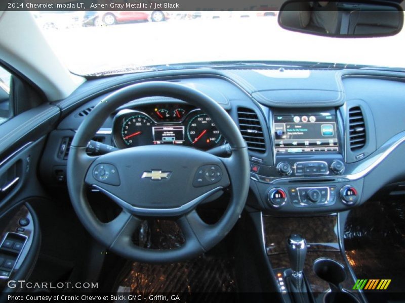 Ashen Gray Metallic / Jet Black 2014 Chevrolet Impala LT