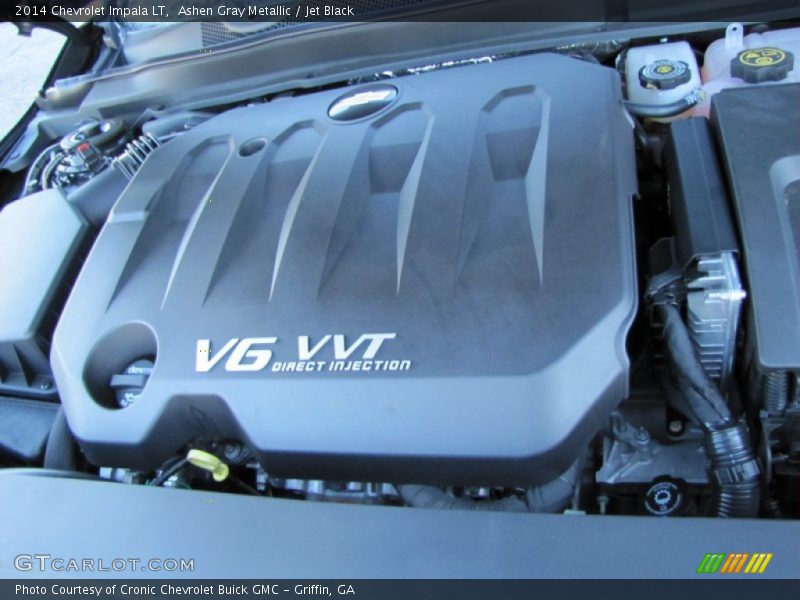 Ashen Gray Metallic / Jet Black 2014 Chevrolet Impala LT
