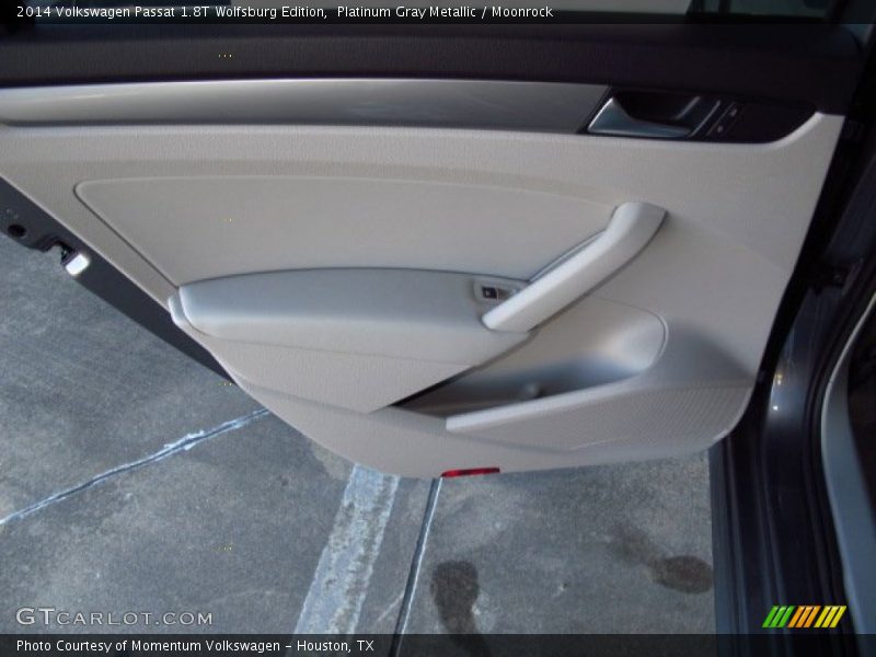 Platinum Gray Metallic / Moonrock 2014 Volkswagen Passat 1.8T Wolfsburg Edition