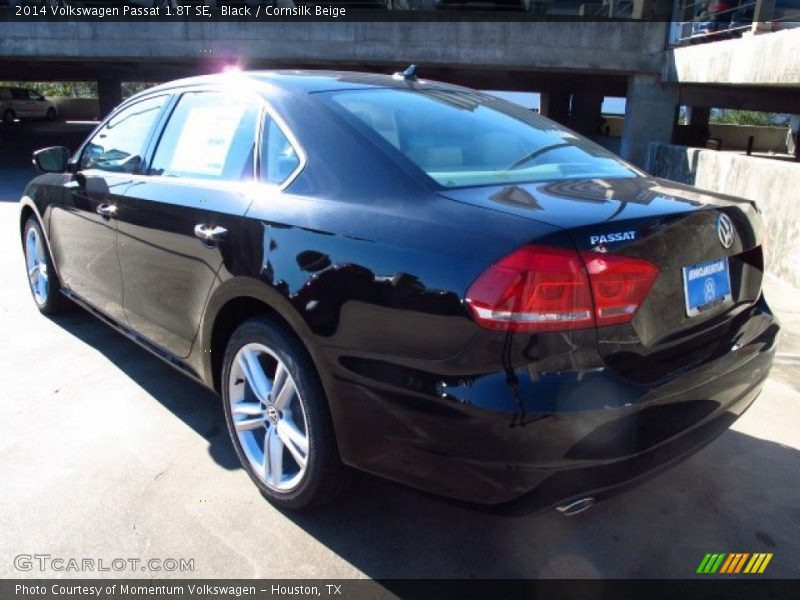 Black / Cornsilk Beige 2014 Volkswagen Passat 1.8T SE