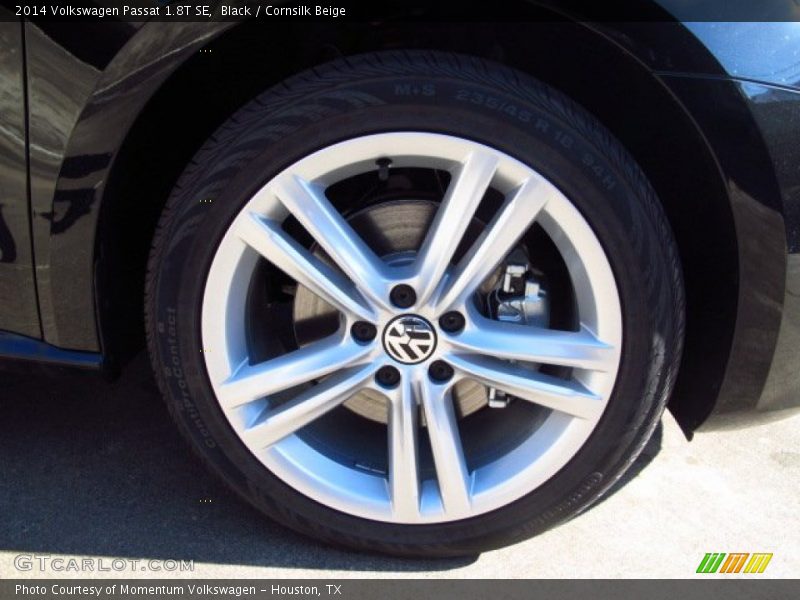 Black / Cornsilk Beige 2014 Volkswagen Passat 1.8T SE