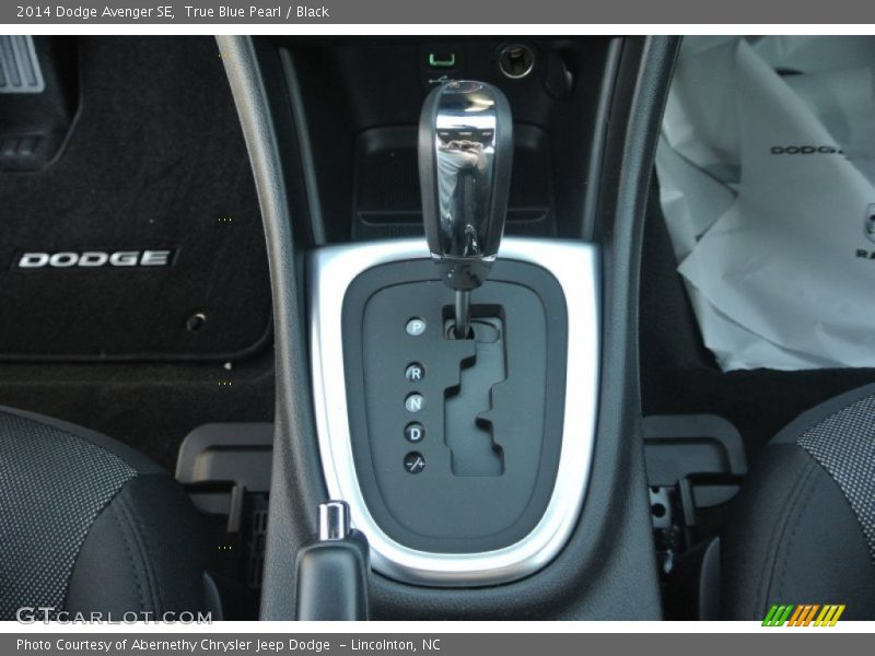 True Blue Pearl / Black 2014 Dodge Avenger SE
