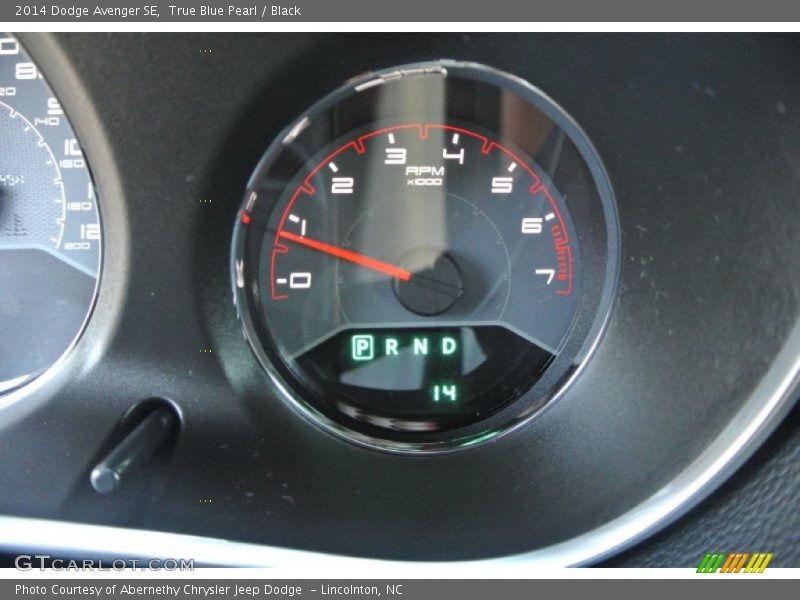 True Blue Pearl / Black 2014 Dodge Avenger SE