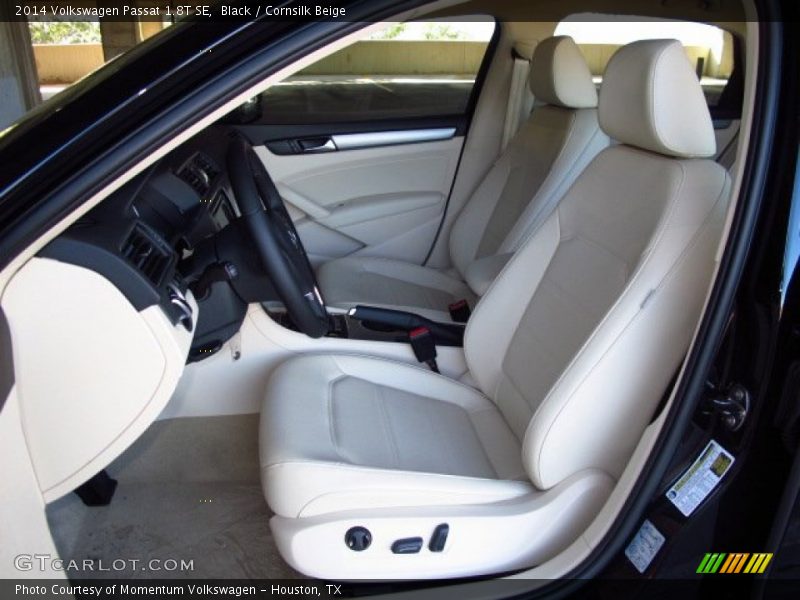 Black / Cornsilk Beige 2014 Volkswagen Passat 1.8T SE