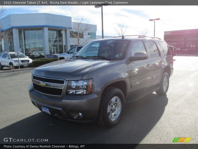 Mocha Steel Metallic / Light Cashmere/Dark Cashmere 2013 Chevrolet Tahoe LT 4x4
